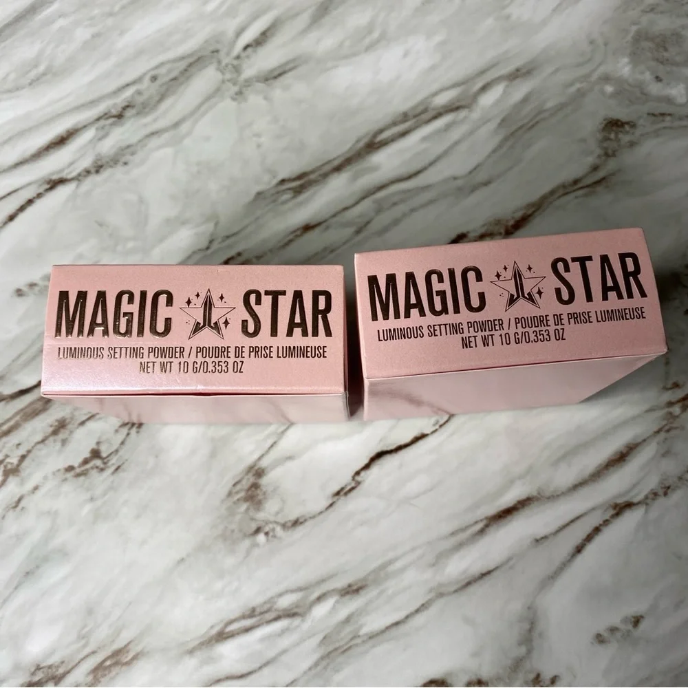 Jeffree Star bundle two luminous setting powder in Topaz NEW